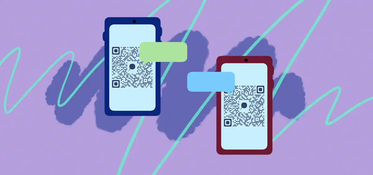 Generador de códigos QR para SMS y mensajería instantánea