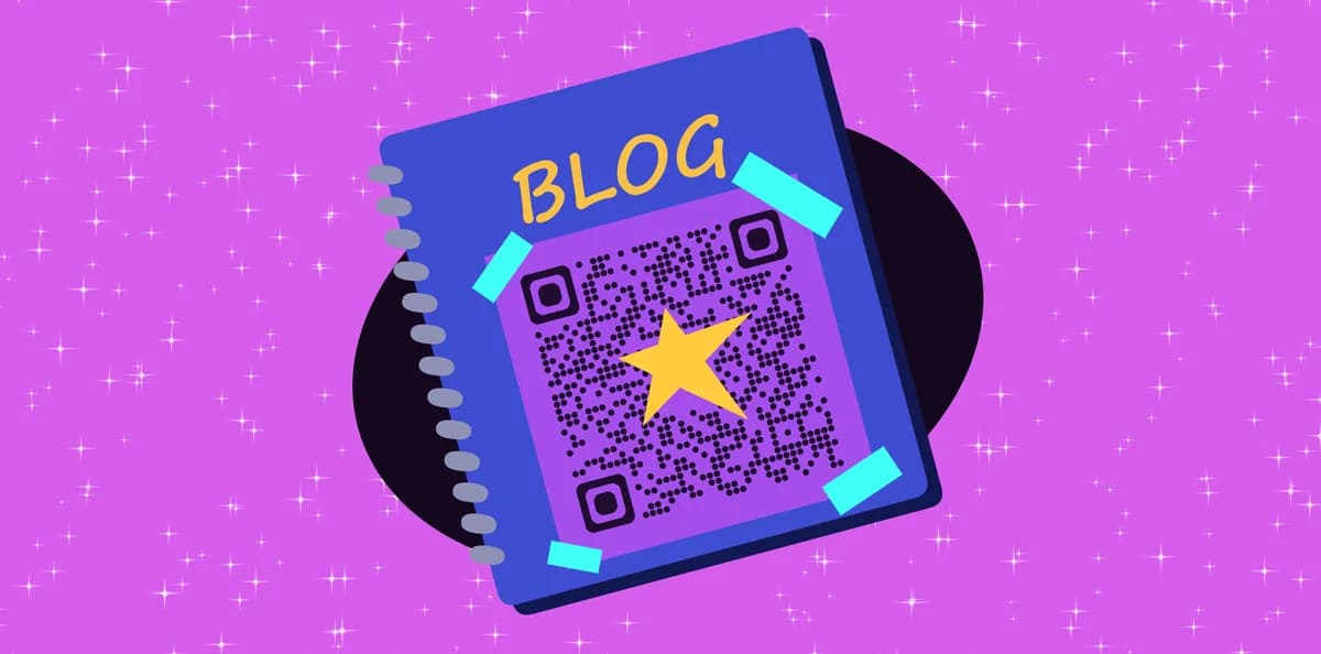 Personlige blog QR-koder til at dele dit indhold øjeblikkeligt