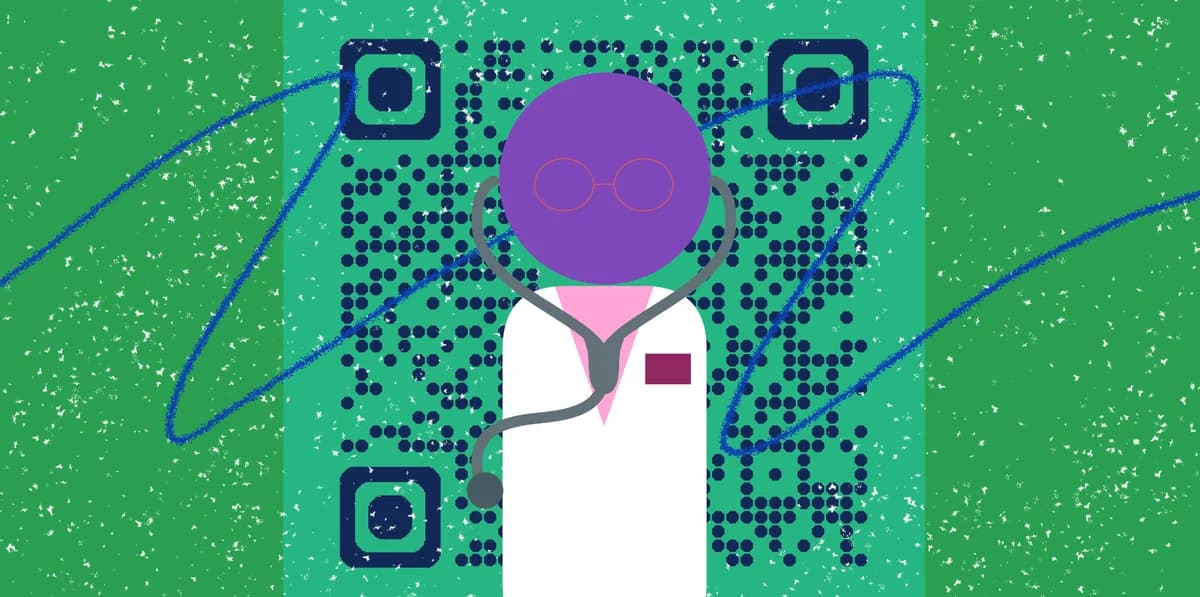 QR code generator til adgang til patientjournaler