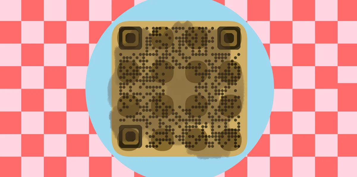 QR koder til morgenmadsopskrifter til deling af morgenmåltider