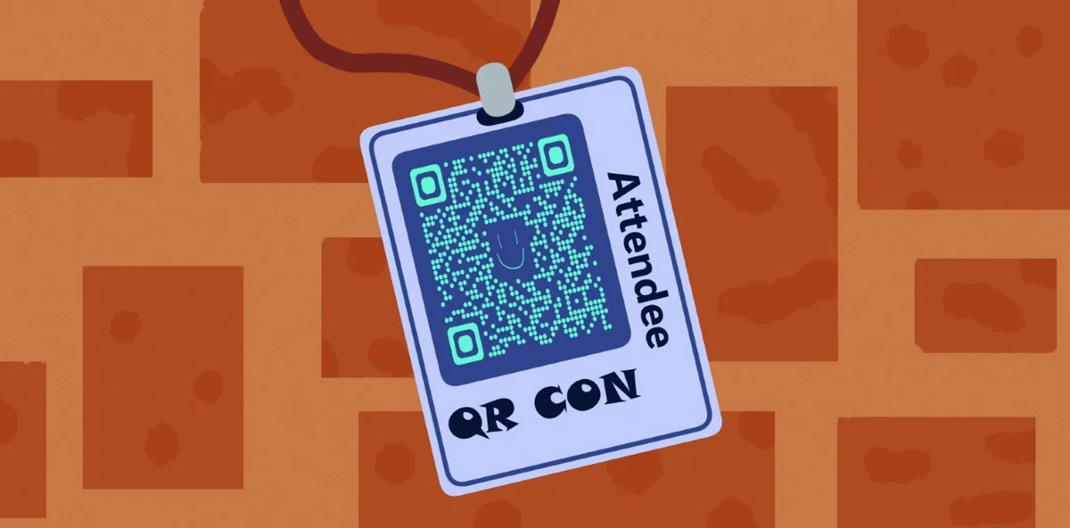 Sådan tilføjer du en QR-kode til en fysisk billet eller badge