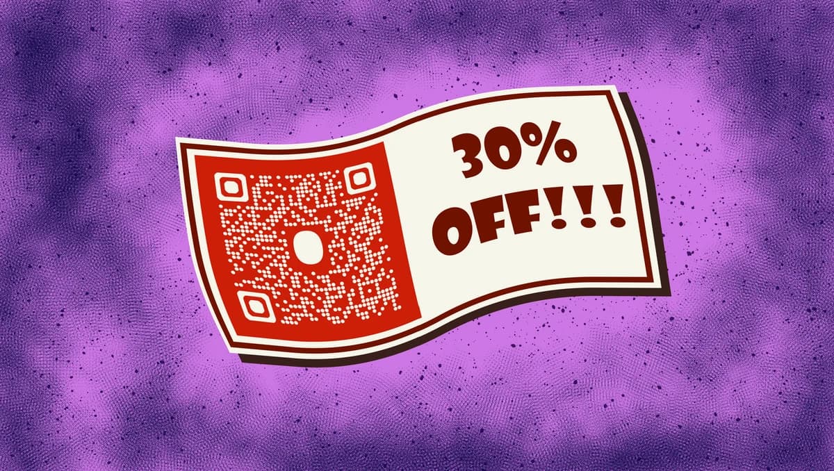 Gerador de QR code para cupons e descontos