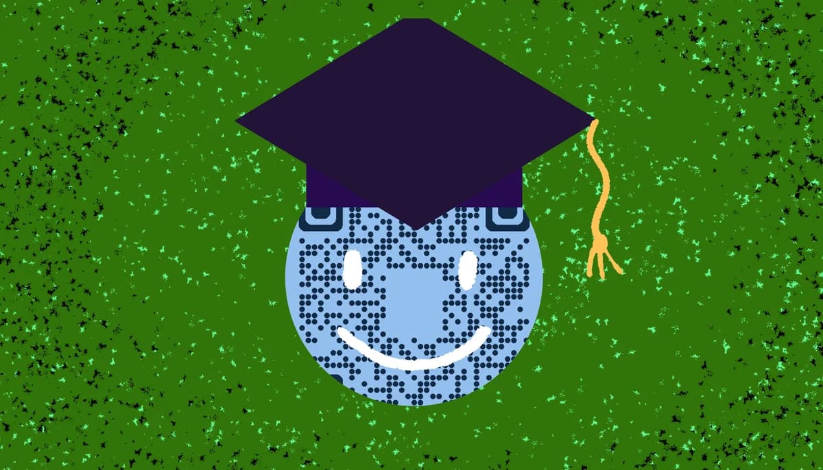 QR codes for online courses and educational content