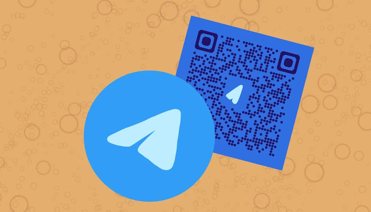 Telegram QR code generator