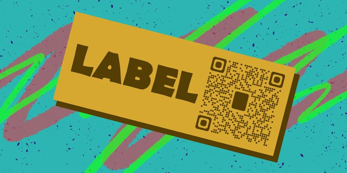 print qr code on label