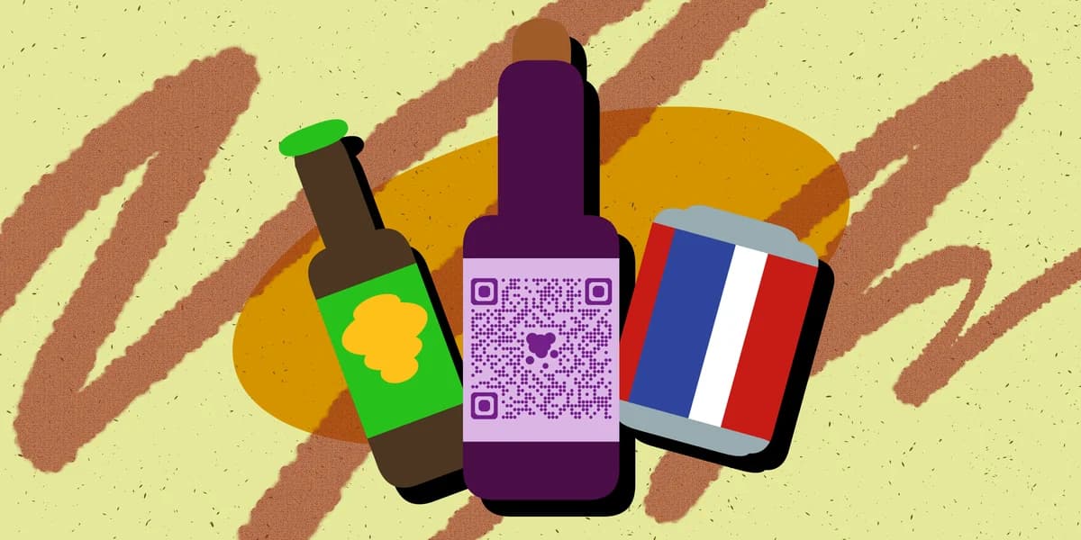 qr code alcoholic beverages