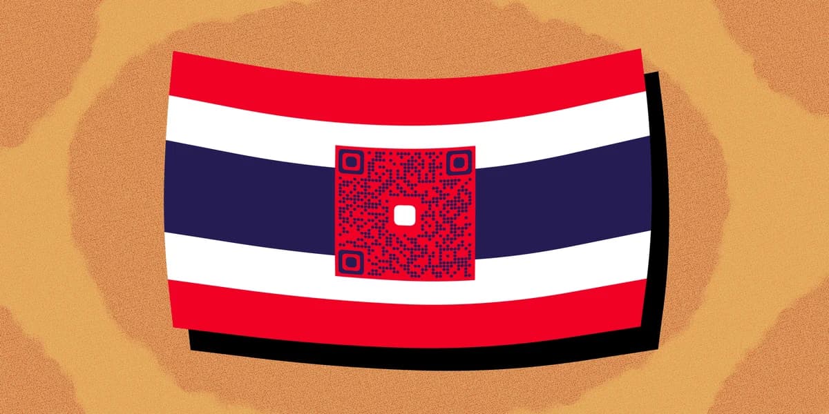 les codes qr en thaïlande