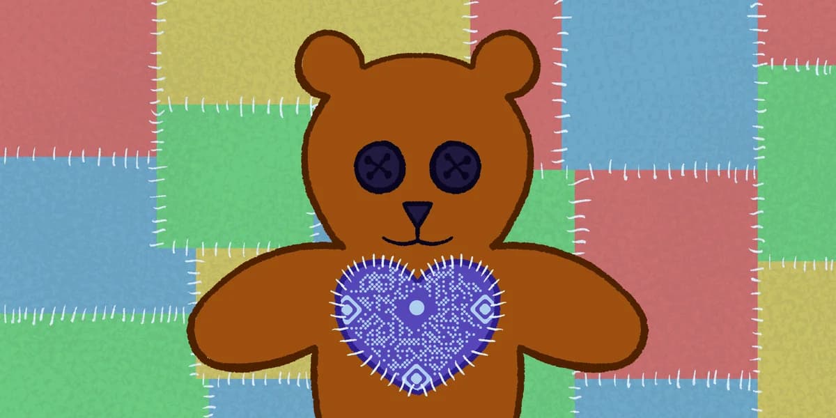 6 façons d'utiliser les codes QR sur des peluches