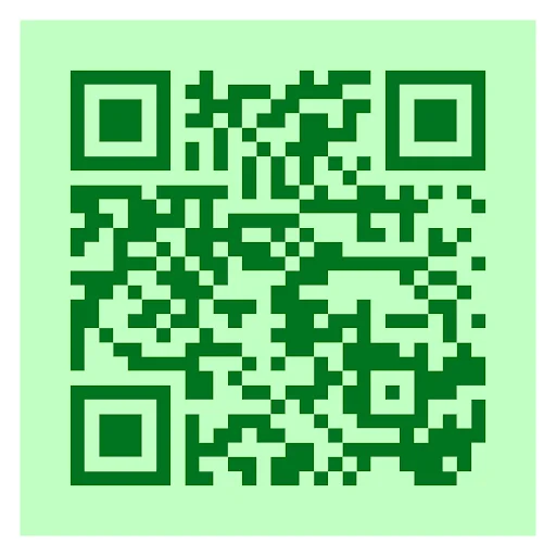 Green Green QR code