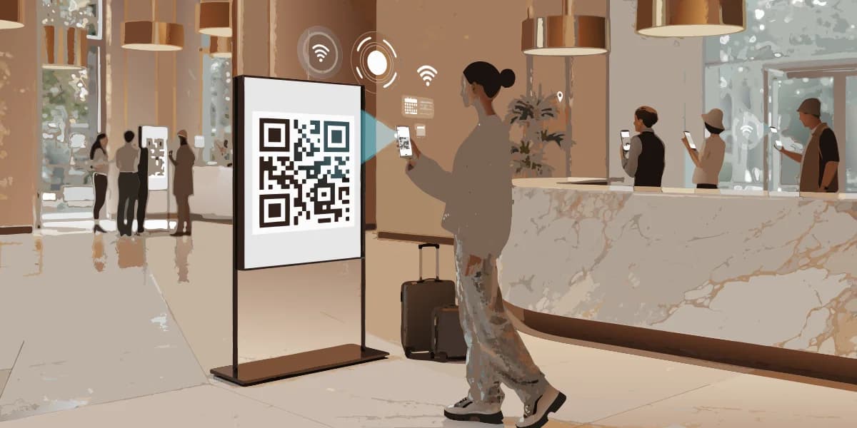 Indcheckning til Overnatning med QR Codes | QR Code Developer