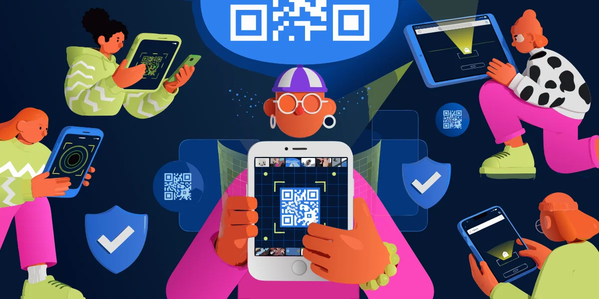 Sådan scanner du en QR-kode fra et billede | QR Code Developer
