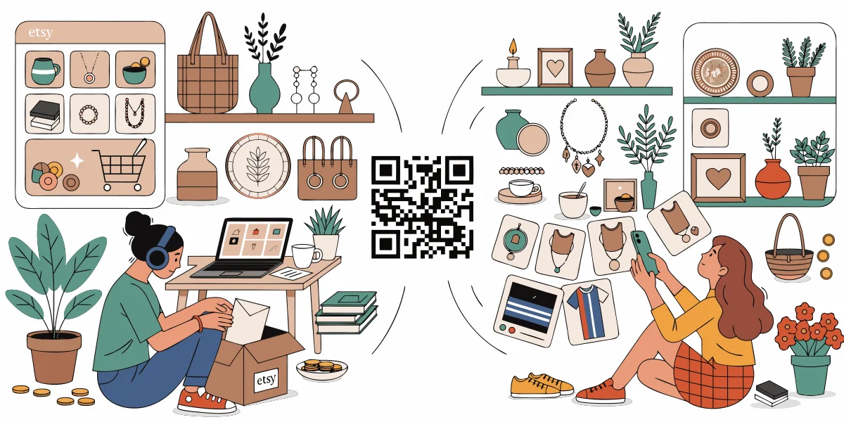 QR codes til Etsy | QR Code Developer