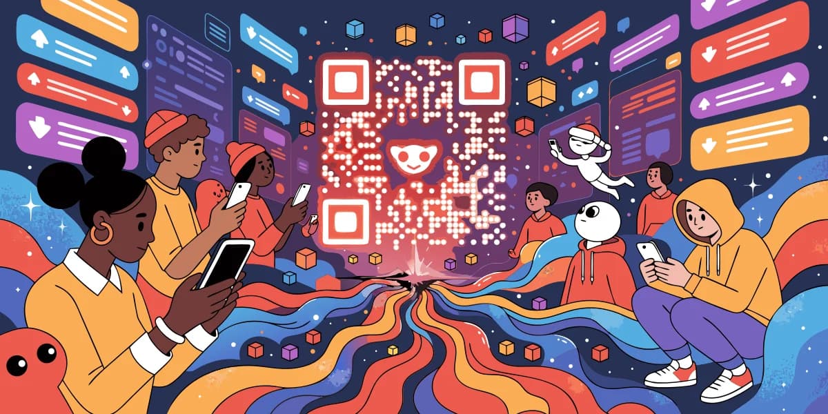 QR codes til Reddit | QR Code Developer