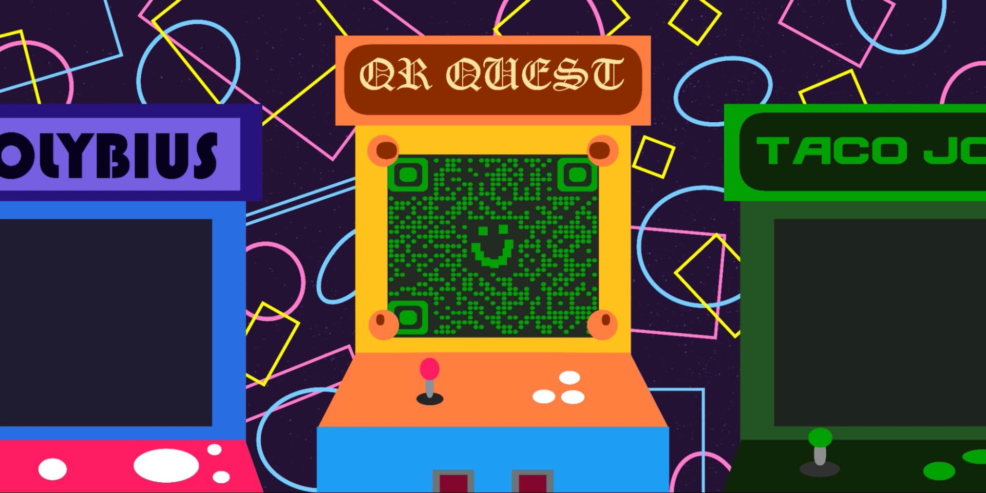 QR-Cade! Sådan bruger du QR codes i spillehaller | QR Code Developer