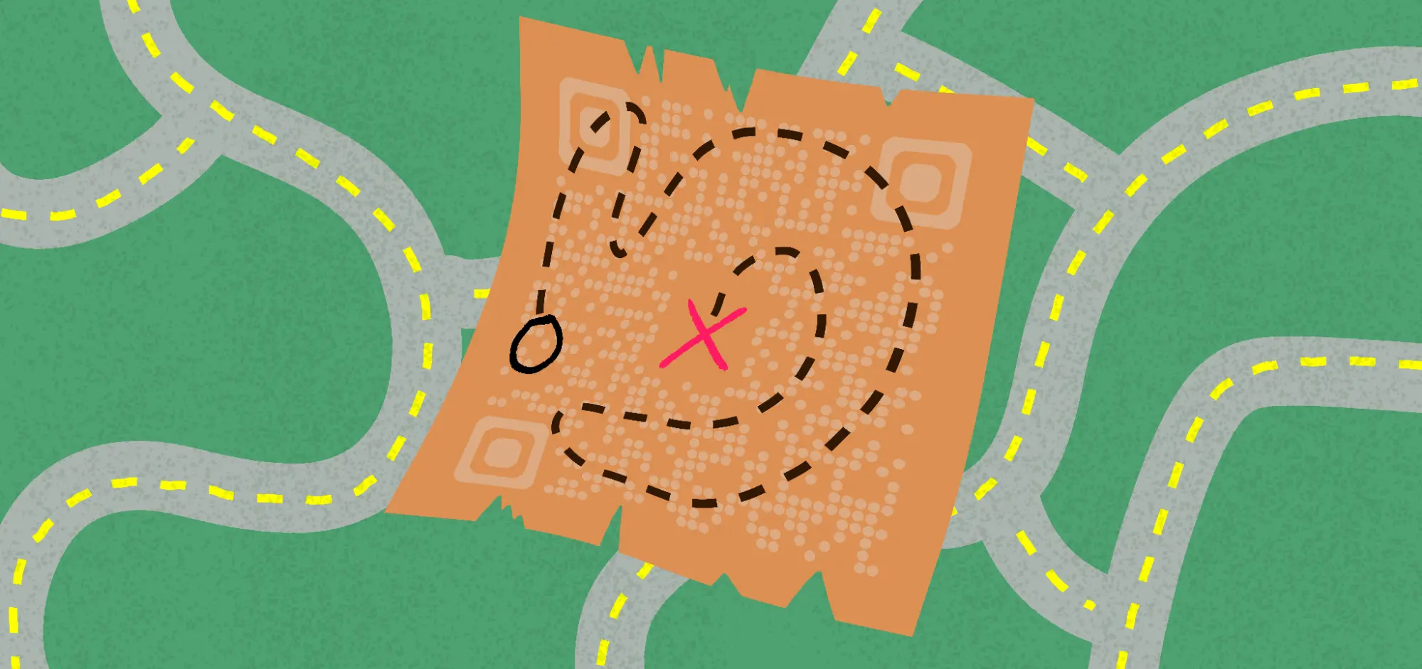 Q Markerer Stedet! Hvordan QR Codes Kan Bruges med QR Codes | QR Code Developer