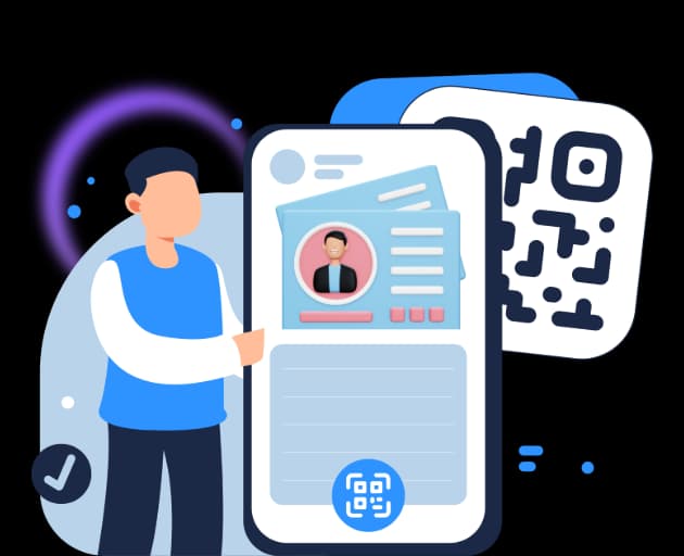 Kapcsolja össze az állampolgárokat a létfontosságú szolgáltatásokkal - URL QR Code feature illustration for QR Kódok Kormányzati Használatra