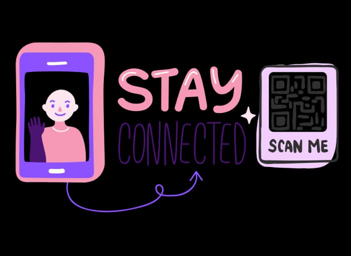 Kapcsolódjon Azonnal Hálózatához - URL QR Code feature illustration for QR Kódok Személyes Használatra