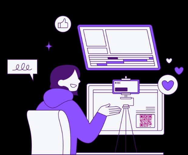 Ossza Meg Digitális Tartalmait Könnyedén - PDF QR Code feature illustration for QR Kódok Személyes Használatra