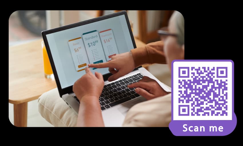 Augmentez l'engagement et les abonnements de magazines - QR Code URL feature illustration for QR Codes Pour Éditeurs