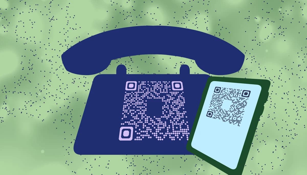 Phone number QR code generator