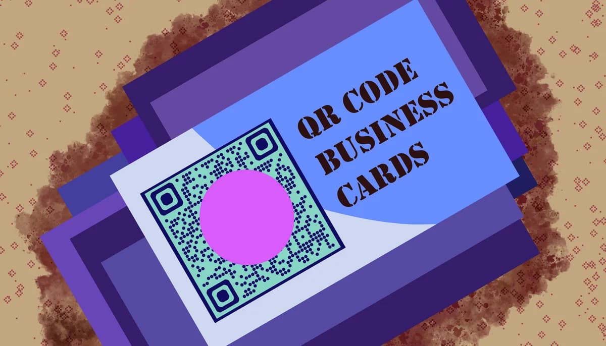 Sådan laver du et QR code visitkort