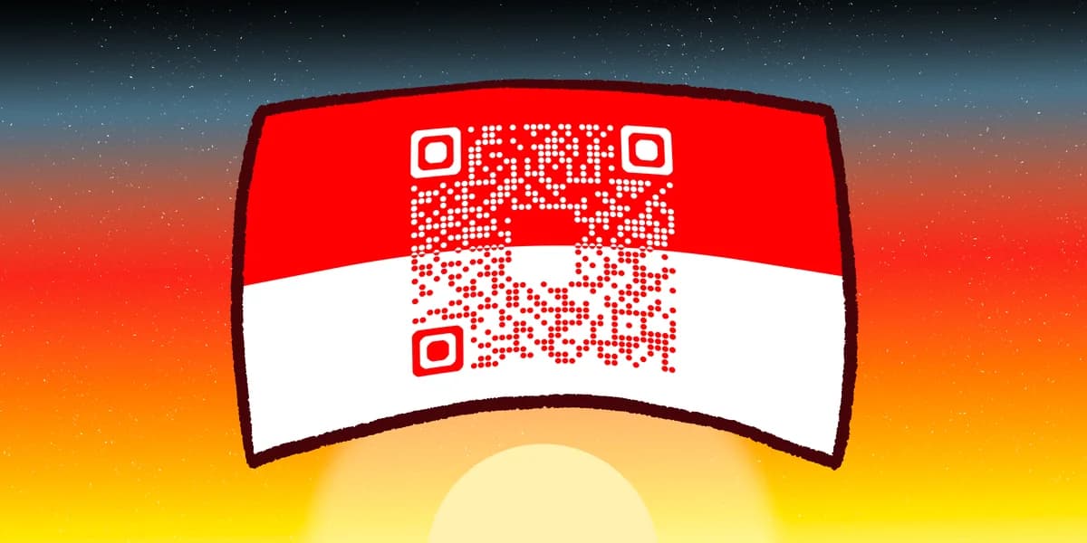 qr-koder i indonesien