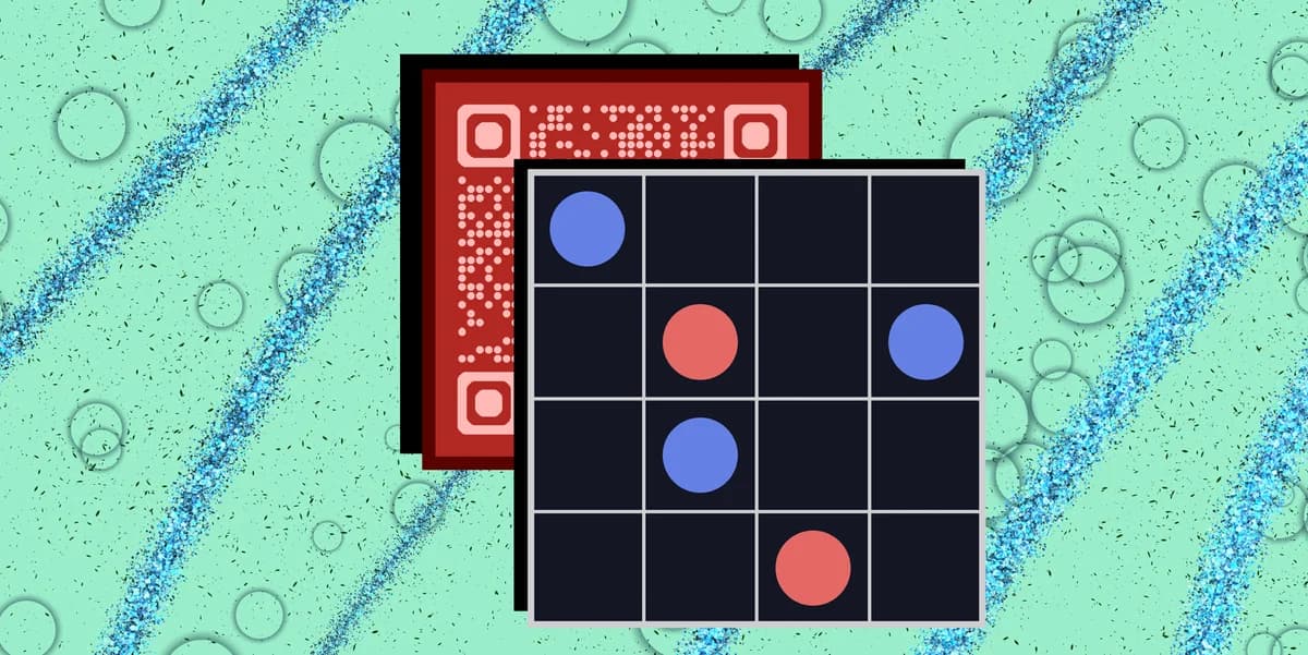 Password protected QR codes