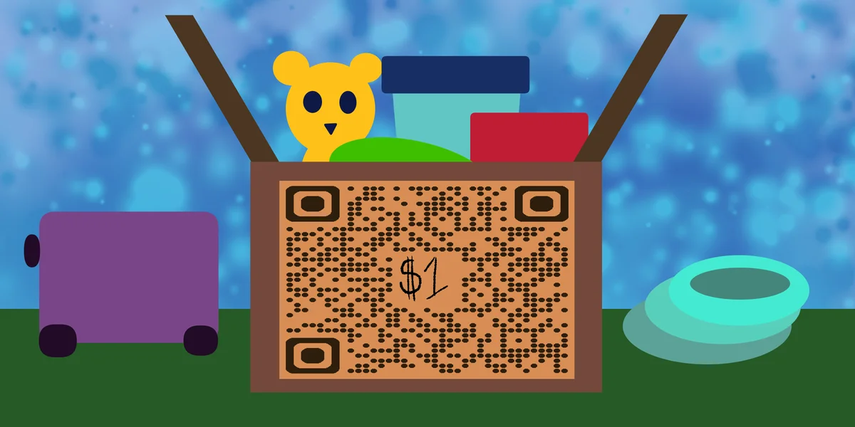 Tesori dell'usato: come usare i codici QR ai mercatini in garage