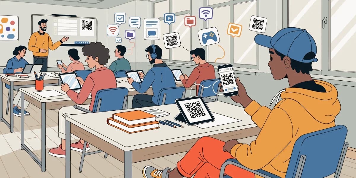 QR Codes og klasseværelset | QR Code Developer