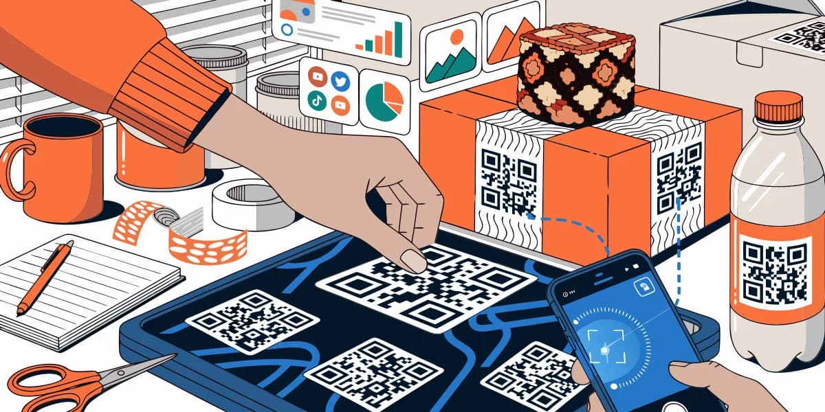 How to create QR code stickers