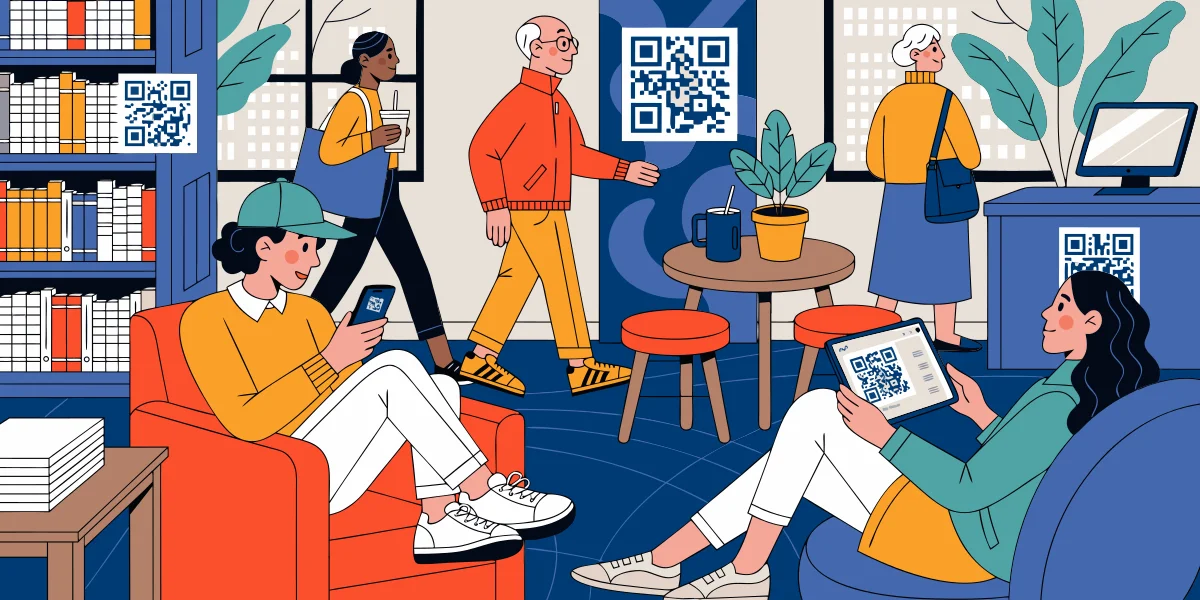 Tjek Det Ud! Hvordan QR Codes Kan Bruges på Biblioteker | QR Code Developer