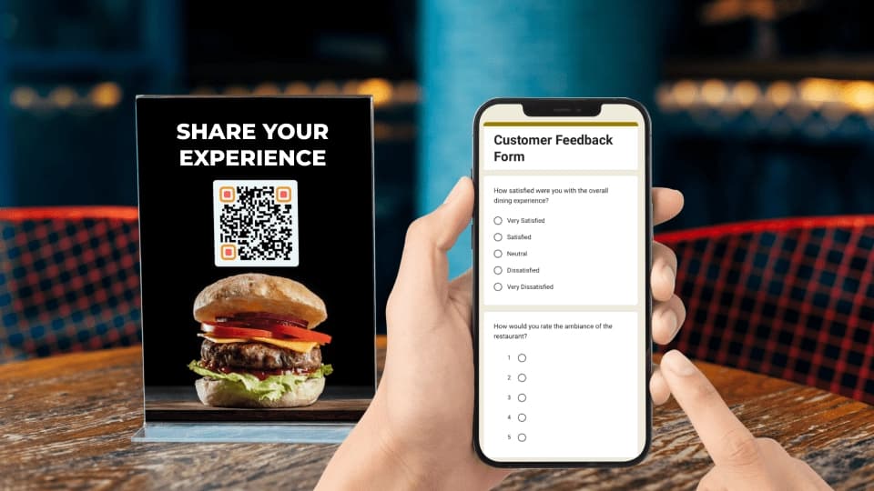 qr code feedback collection