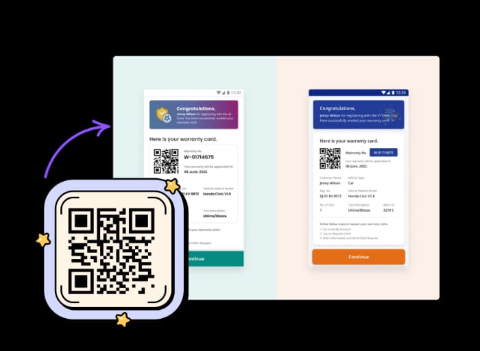 Product Information & Specs - PDF QR Code feature illustration for QR Codes For Consumer Electronics