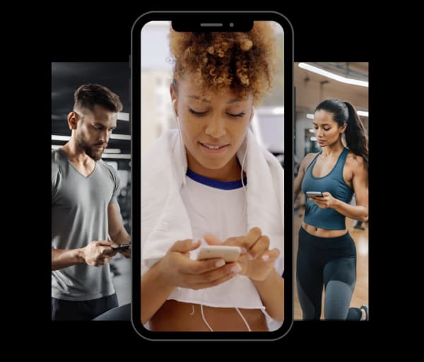 Tag bevonás és marketing - URL QR Code feature illustration for QR kódok edzőtermek és wellness stúdiók számára