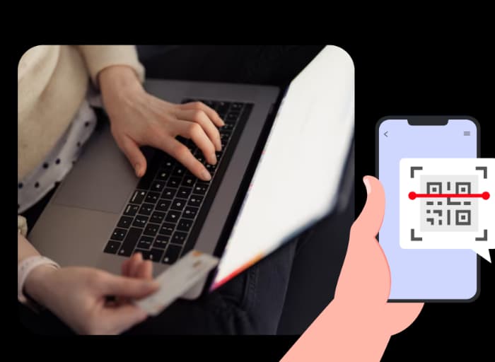 Kösse össze ügyfeleit online foglalási rendszerével - URL QR Code feature illustration for QR kódok fotósoknak és videósoknak