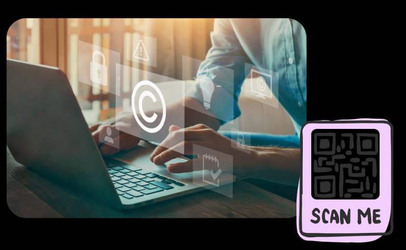 Egyszerűsítse az ingatlaninformációk elérését - URL QR Code feature illustration for QR kódok ingatlanügynökségeknek