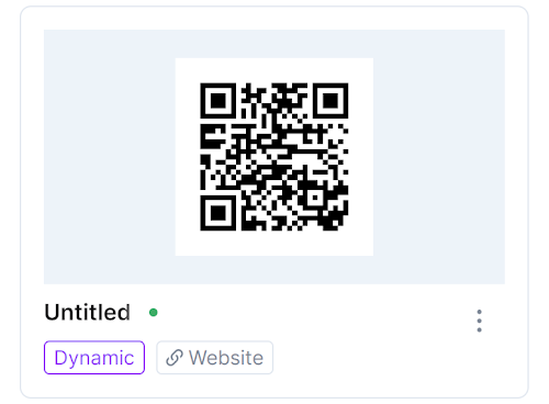 Google Form Step 5 - test QR code