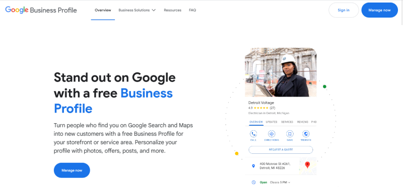 Google Reviews - Go to Google My Business