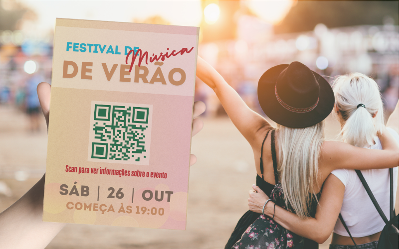 Como criar códigos QR para eventos