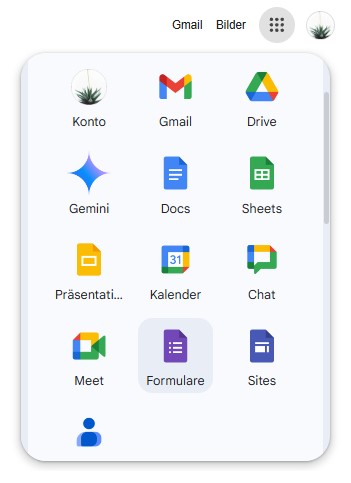 Google Forms Icon