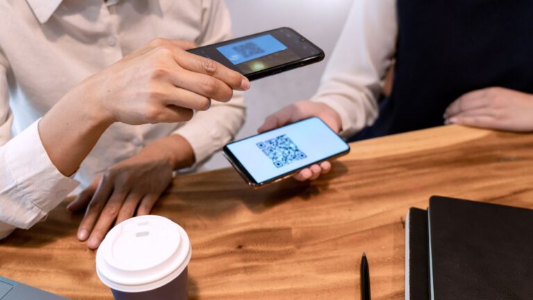 Contactless payment with QR Codes