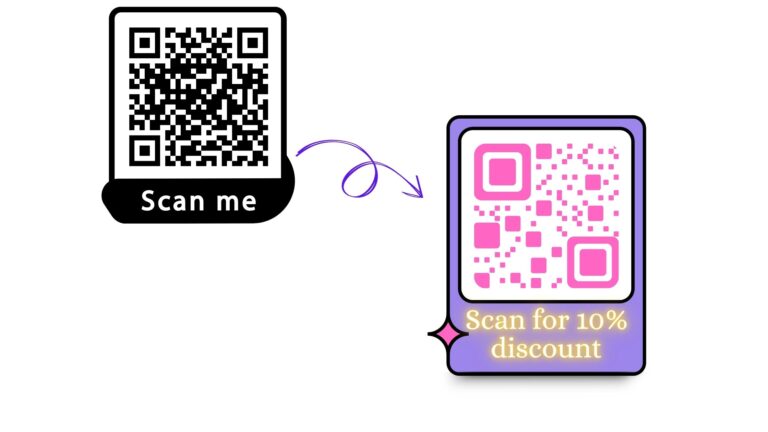 Add attention grabbing hooks to your QR Codes