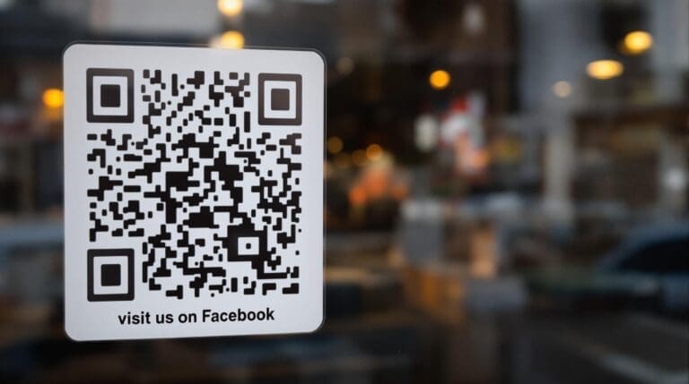 Facebook QR code
