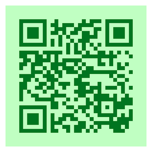 Green Green QR code